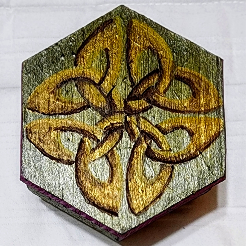 Jewelry box - handpainted